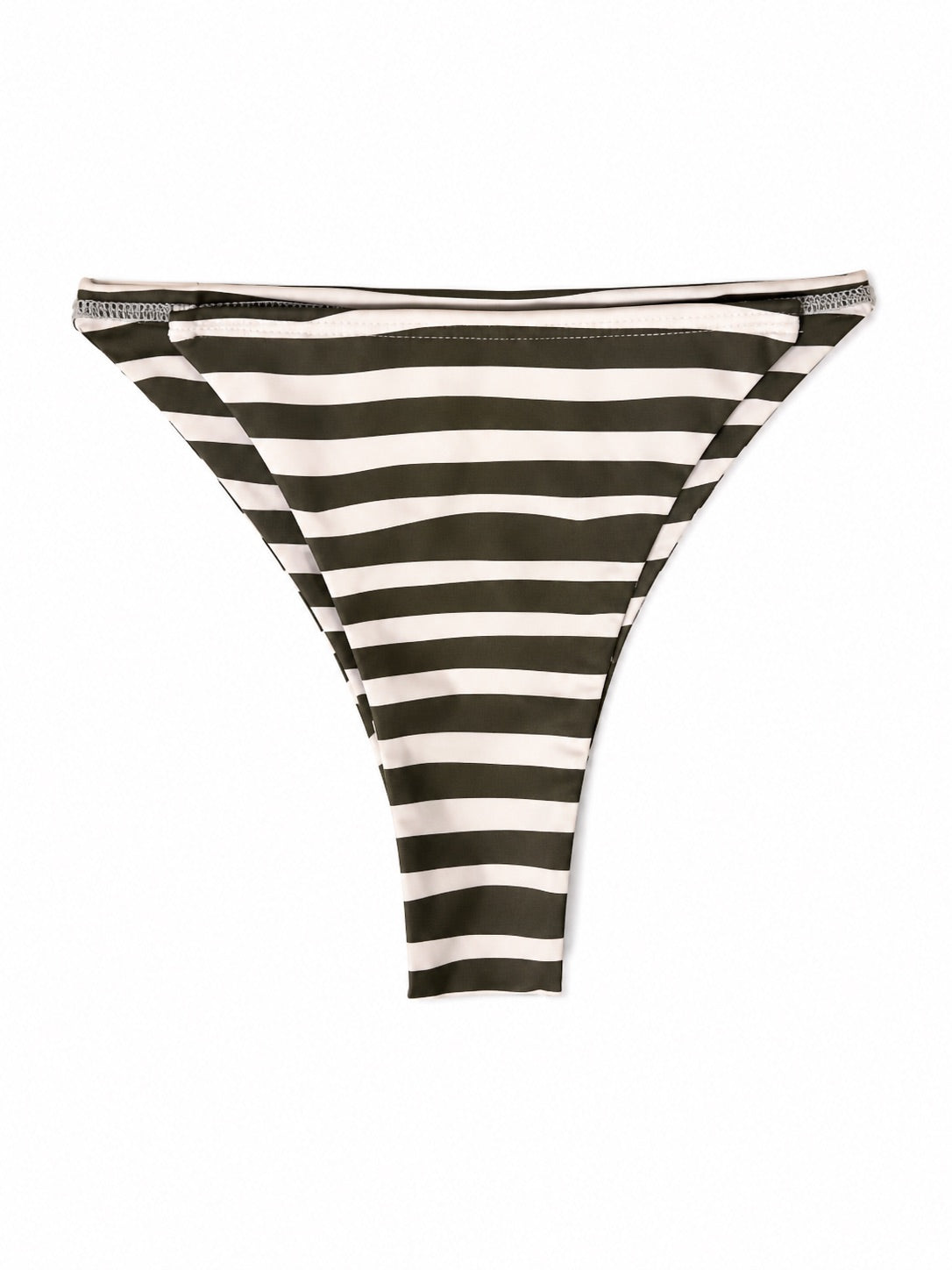 Green Strip Bikini Bottom