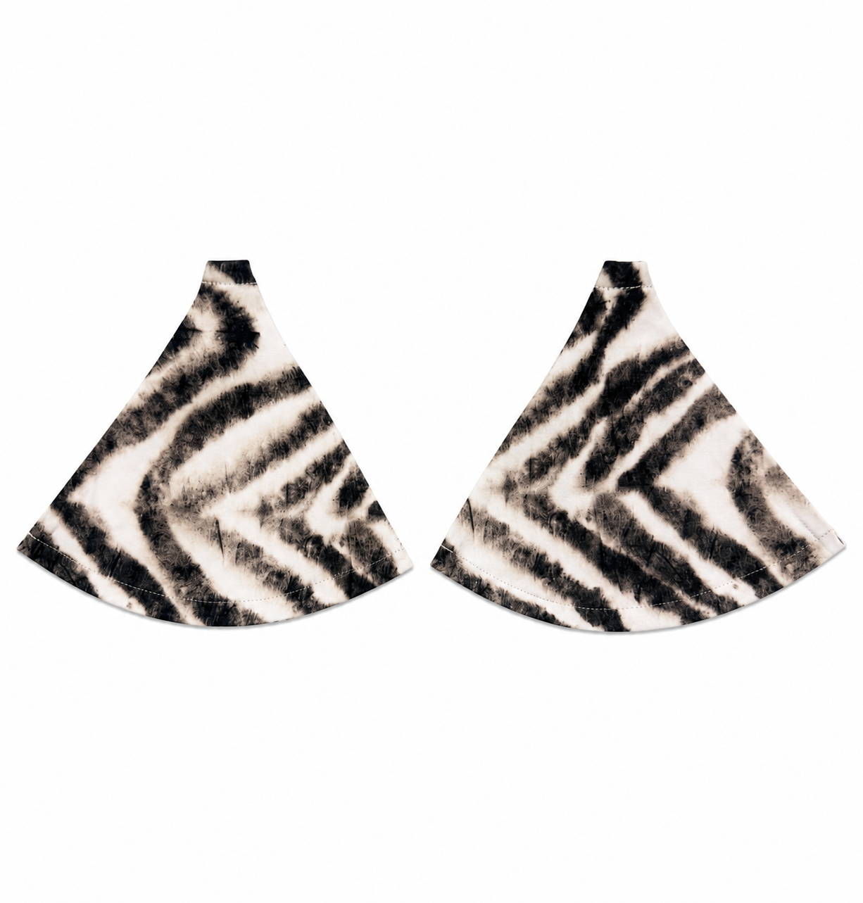 Zebra Print Bikini Top