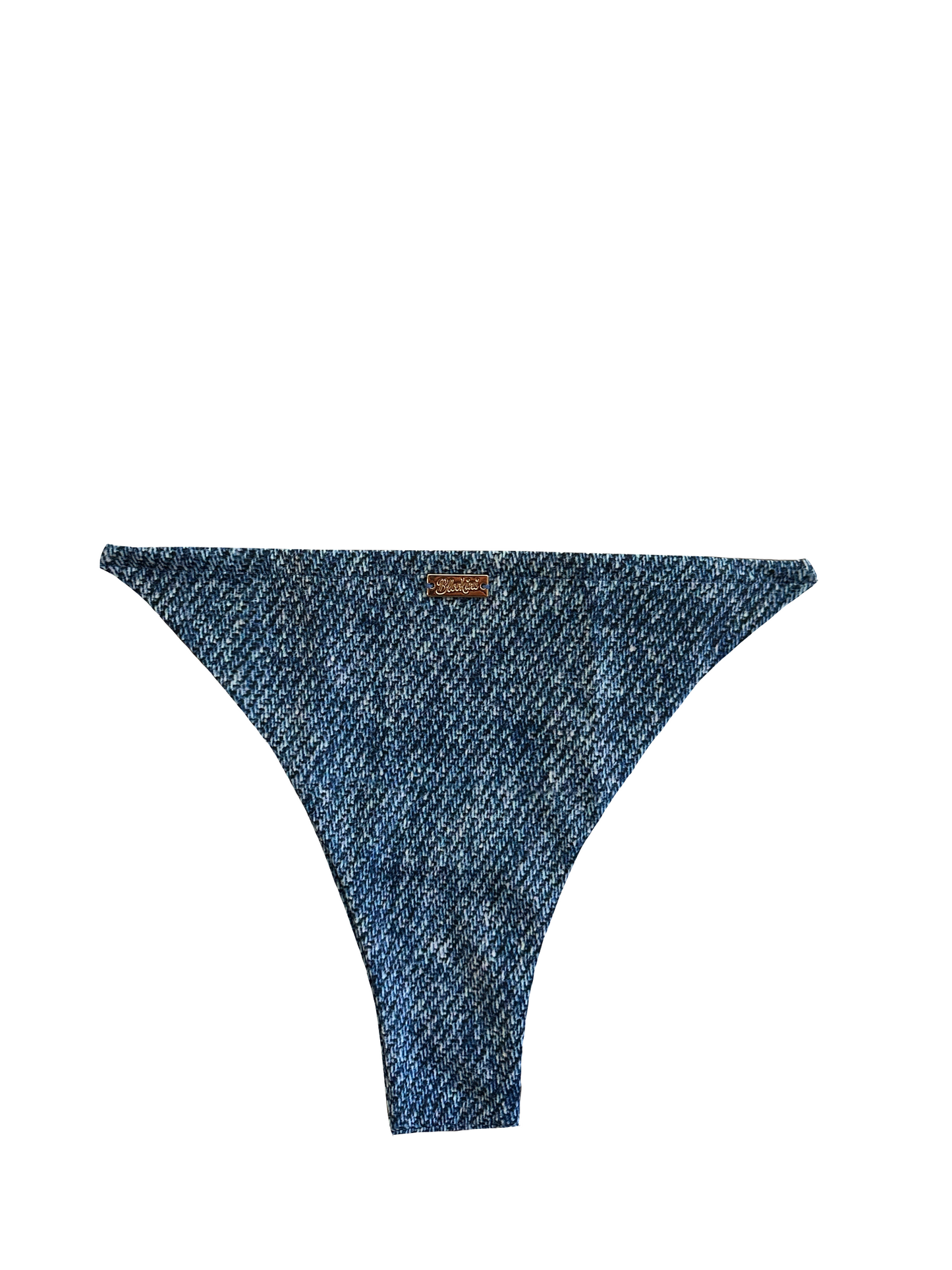 Denim Bikini Bottoms