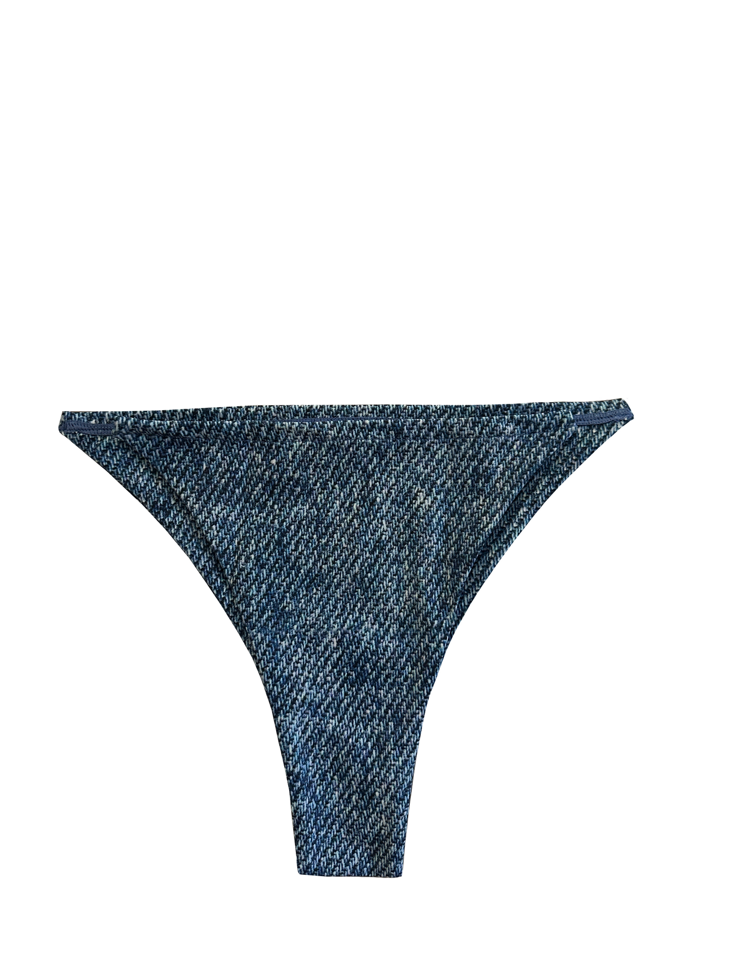 Denim Bikini Bottoms