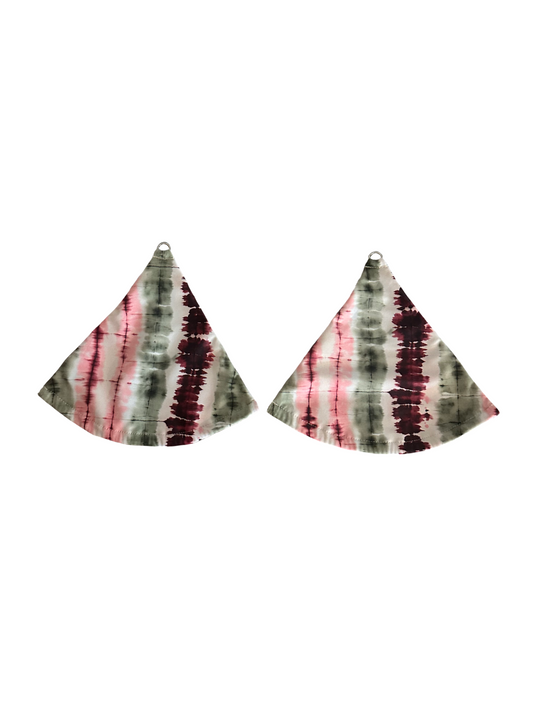 Cherry Cream and Olive Bikini Top